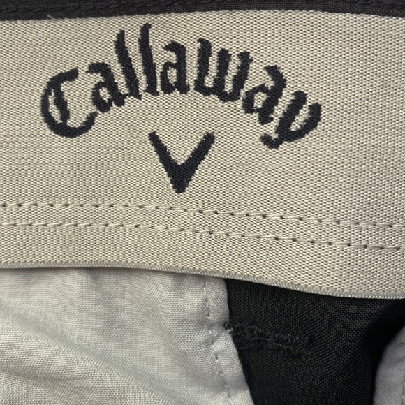 Men’s Black Callaway Polyester Golf Shorts Size 38 - Picture 4 of 5